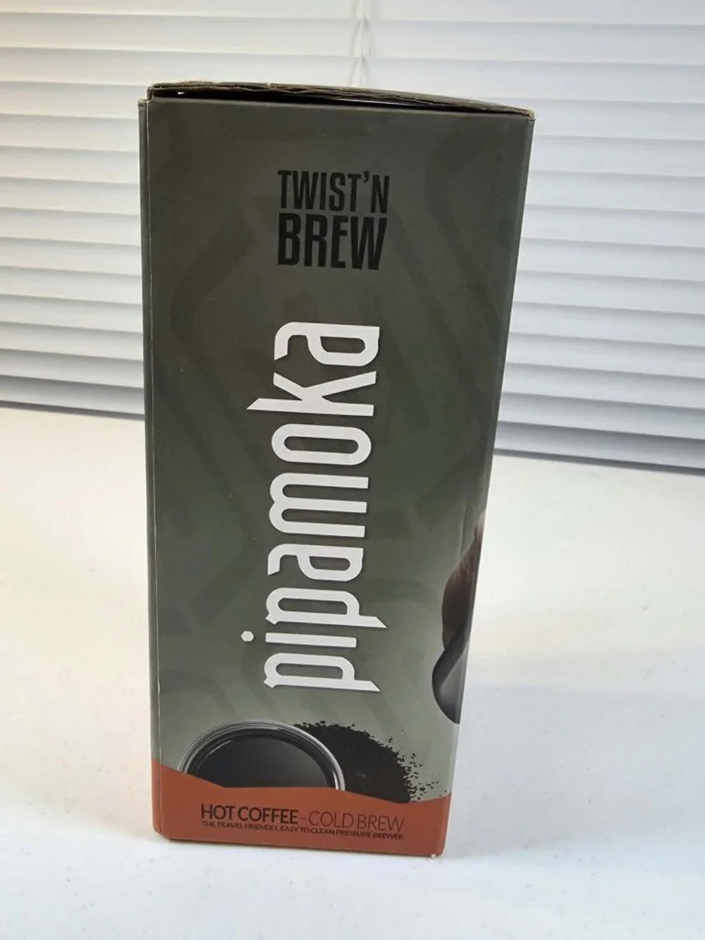 WACACO PIPAMOKA PORTABLE COFFEE BREWER THERMO MUG BREW COFFEE NEW